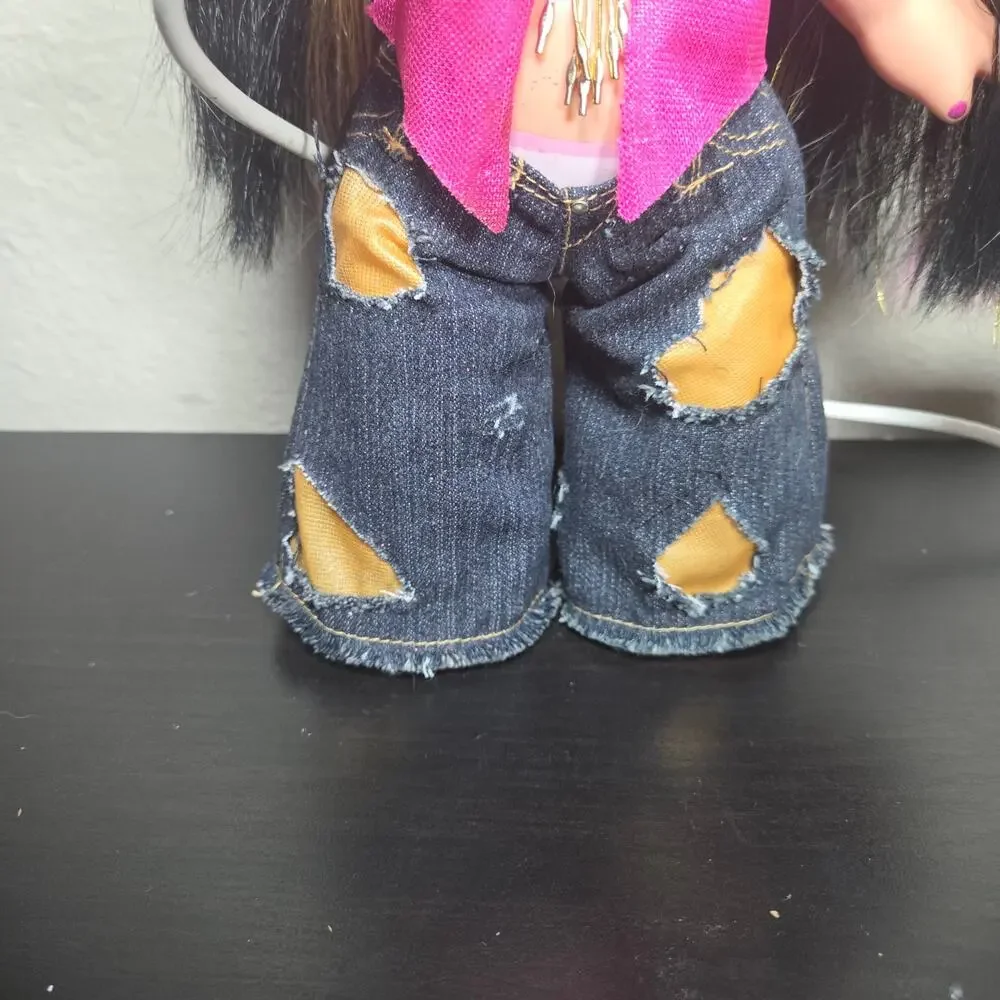 Vintage Bratz Big Babyz The Movie Karaoke Jade Doll with Karaoke Machine